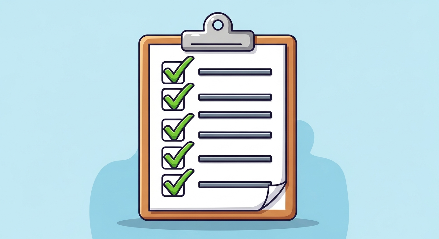 Checklist for challenge preparation and rule compliance