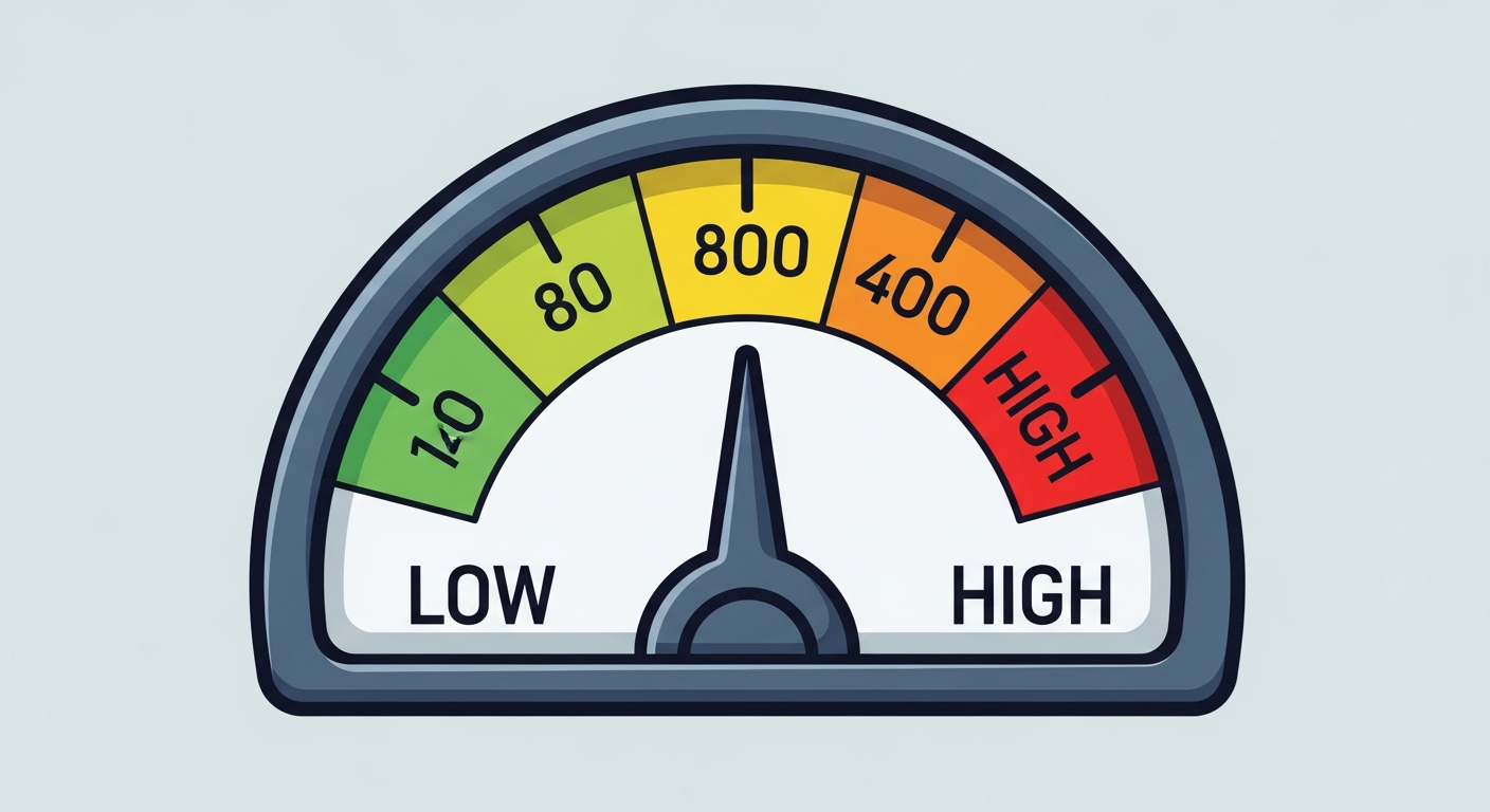 Risk gauge showing a trader staying inside a prop firm drawdown buffer