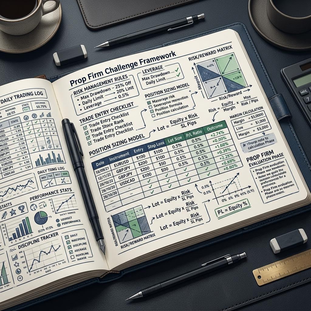 Supporting visual for The Complete Prop Firm Challenge Preparation Guide