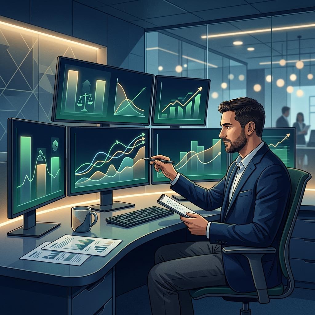 Before and after trader transformation representing the cost of structured preparation
